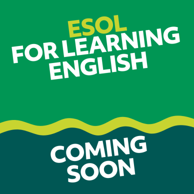 ESOL resources coming soon placeholder